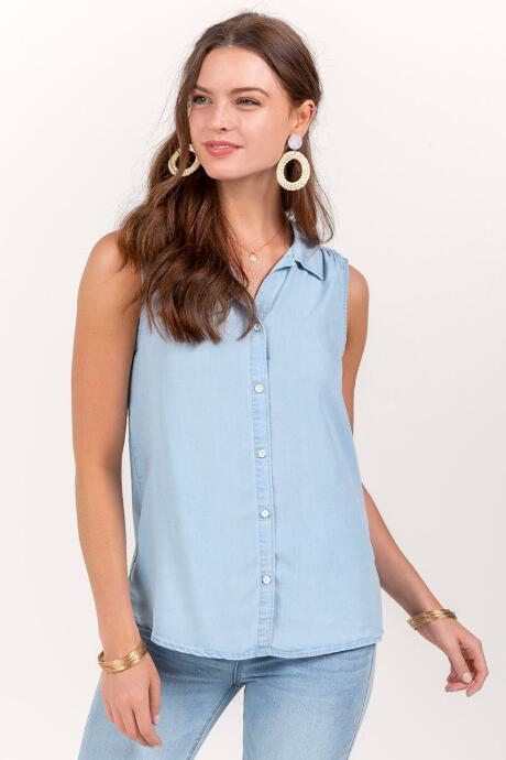 Francesca Inchess Sienna Chambray Tank - Lite