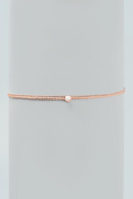 Francesca's Keely Opal Layered Necklace - Iridescent
