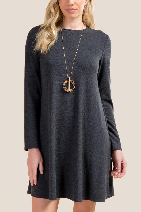 Francesca Inchess Brynlee Confetti Knit Dress - Black