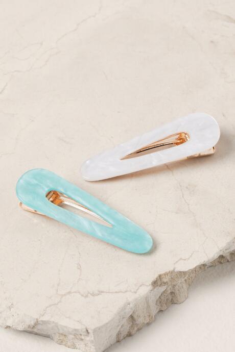 Francesca's Britney Hair Clip Set - Multi