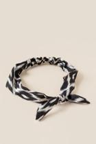 Francesca's Hazel Abstract Headband - Black/white