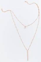 Francesca's Leilani Layered Necklace - Gold