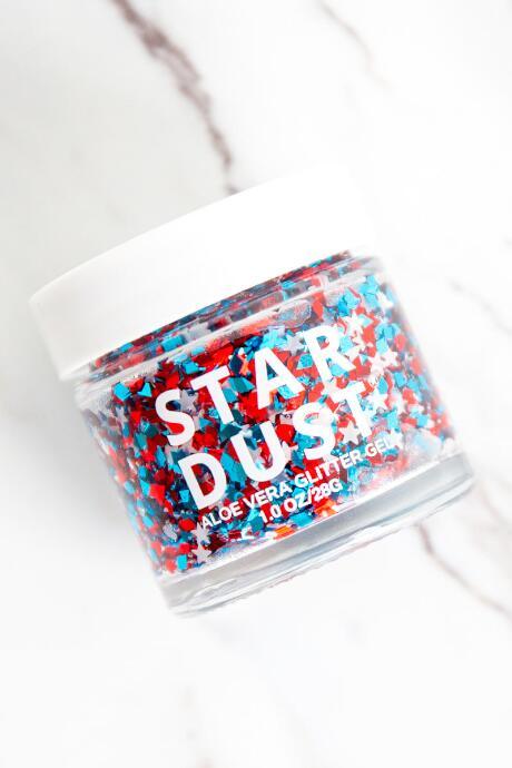 Francesca's 4th Of July Glitter Pot - Blue