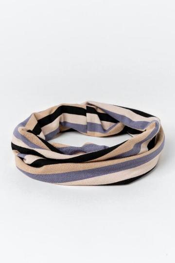 Boho Bandeau With Triple Stripes - Multi