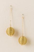 Francesca Inchess Diana Bauble Ball Drop Earring In Gold - Gold