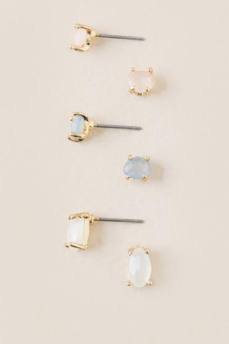 Francesca Inchess Dakota Shimmer Stud Set - Multi