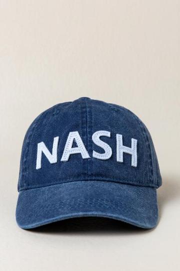Francescas Nash Baseball Cap - Blue