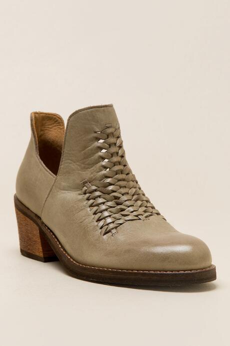 Latigo - Kick Woven Cutout Bootie - Taupe
