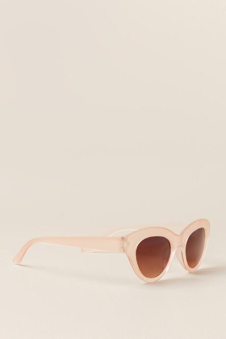 Francesca's Amelia Blush Sunglasses - Blush