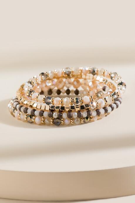 Francesca's Simone Beaded Coil Bracelet - Multi