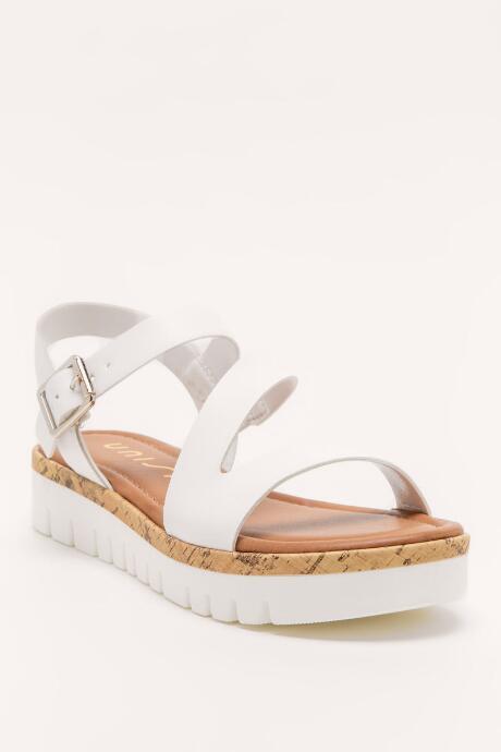 Unisa Khimm Flatform - White