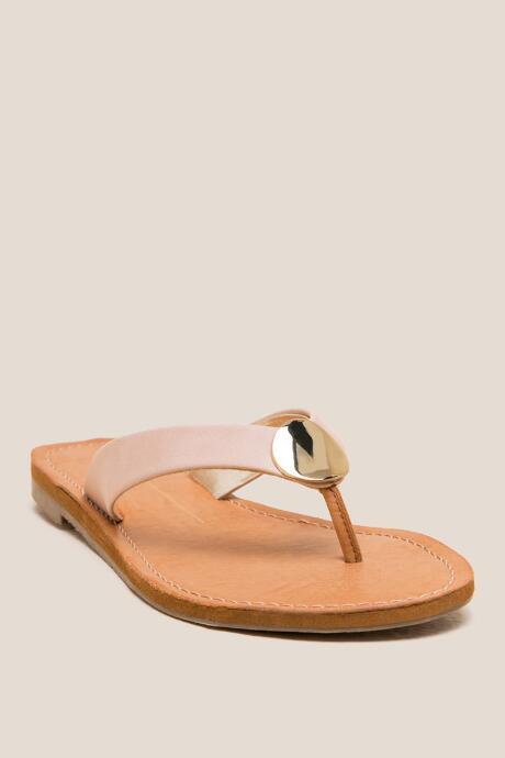 Francesca Inchess Report Soma Flip Flop - Blush