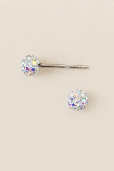 Francesca's Glenna Fireball Stud Earring - Iridescent