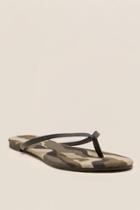 Francescas Kiki Swim Flip Flop Sandal - Olive