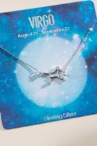 Francesca's Virgo Sterling Constellation Necklace - Silver
