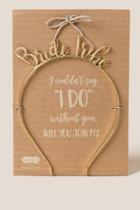 Francesca Inchess Dominique Bride Tribe Headband - Gold