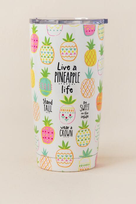 Natural Life Pineapple Life Tumbler