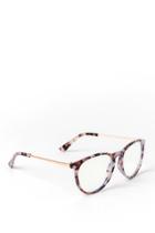 Francesca's Hillary Blue Light Tort Eyeglasses - Tortoise