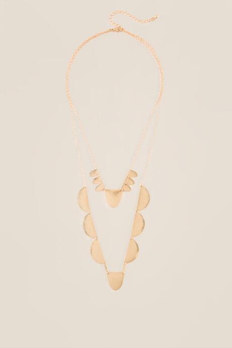 Francesca's Britney Multi-strand Necklace - Gold