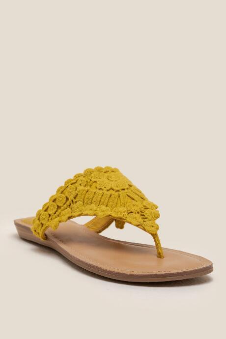 Francesca Inchess Fergalicious Samba Sandal - Mustard