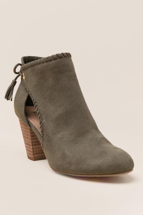 Report Mita Whipstitch Ankle Boot - Olive