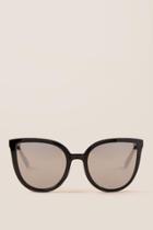 Francescas Mari Cat Eye Sunglasses - Black