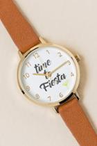 Francesca's Margarita Time To Fiesta Watch - White
