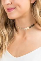 Francesca's Jonquil Choker Necklace - Gold