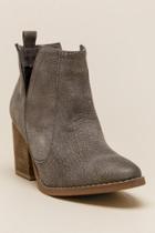 Not Rated Shea Ankle Boot - Gray