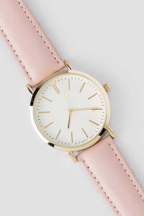 Francesca's Mackenzie Watch - Blush