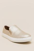 Wanted Pinellas Metallic Sneaker - Gold