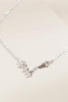 Francesca's Pisces Constellation Pendant Necklace - Silver