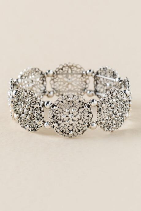 Francesca's Ivanna Bracelet - Silver