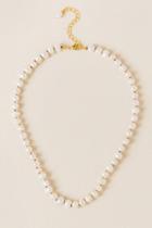 Francesca's Fedora Delicate Short Necklace - Pearl