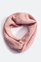 Francesca's Dakota Ribbed Knit Headwrap - Blush