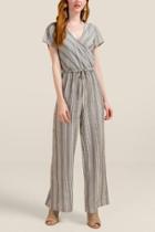 Francesca Inchess Briar Tie Waist Jumpsuit - Ivory