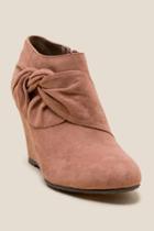 Cl By Laundry Viveca Wedge Ankle Boot - Blush