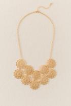 Francesca Inchess Alexis Gold Metal Necklace - Gold