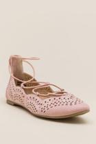 Report Baha Scalloped Corded Flat - Pink