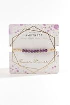 Francesca's Amethyst Braided Bracelet - Purple