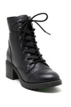 Sugar Sgr-klondike Laced Hiker Boots - Black