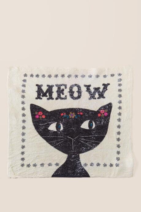 Natural Life Meow Cat Washcloth