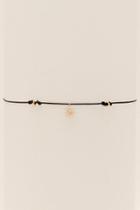 Francesca's Cubic Zirconia Vermeil Star Choker - Black