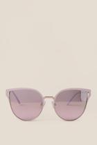 Francescas Oasis Round Lavender Sunglasses - Lavender