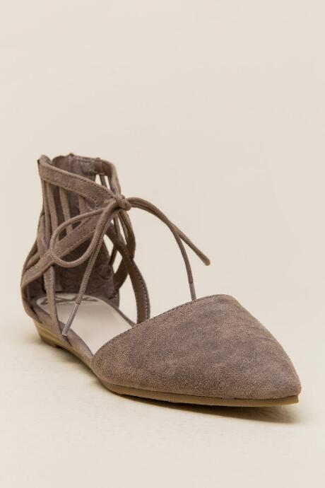 Fergalicious Coco D'orsay Flat - Taupe