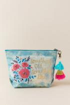 Francescas Something Old Cosmetic Pouch - Oxford Blue