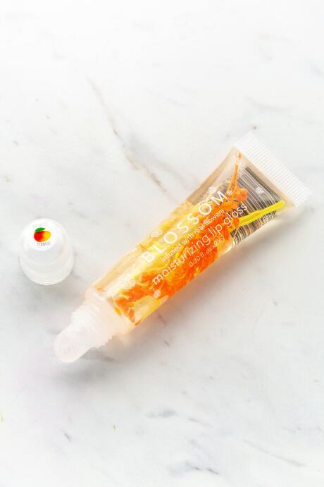 Blossom Mango Lip Gloss Tube - Orange