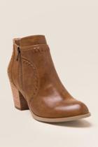 Report Carla Whipstictch Ankle Boot - Tan