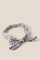 Francesca's Suri Abstract Headband - White