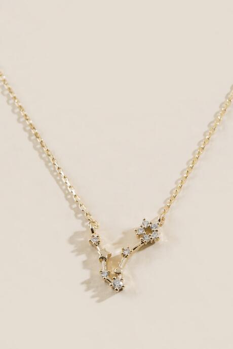 Francesca Inchess Pisces Zodiac Pendant - Gold